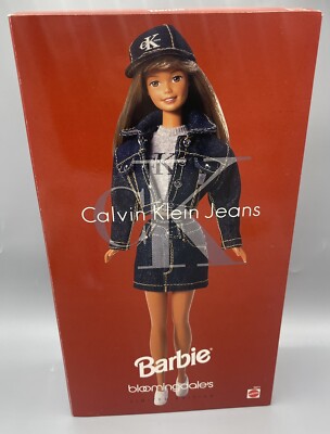 Calvin Klein Jeans  Barbie Doll 1996 Bloomingdale's Limited Edition