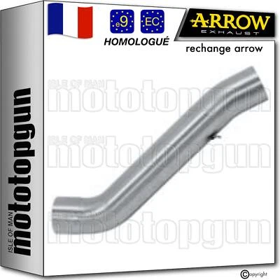 ARROW RACCORD CATALYSE ACIER APRILIA TUONO V4 1100 FACTORY 2019 19 2020 20 - Photo 1/4