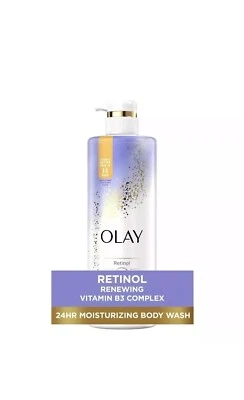 Olay Retinol Body Wash Renewing Vitamin B3 24hrs Moisturizing - 20Fl Oz 591 mL