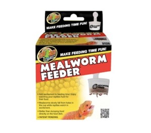 automatic mealworm feeder