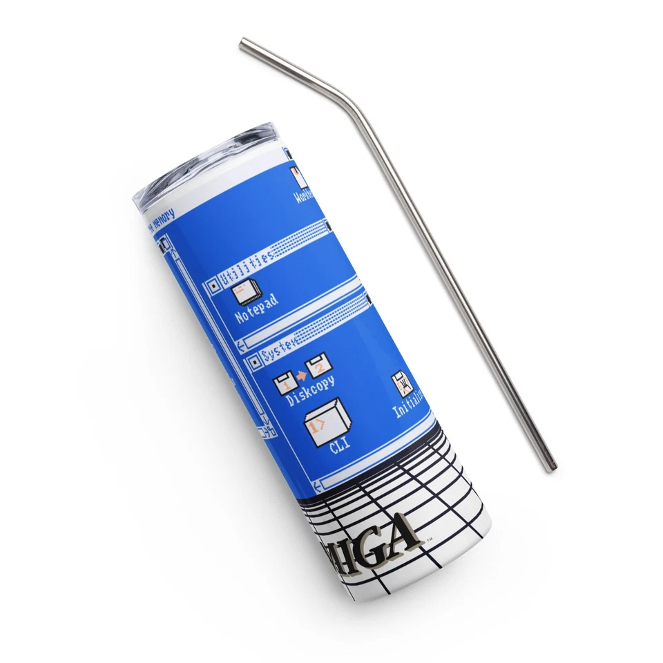 Caneca de bancada Commodore Amiga 1200 - Caneca de café 20 oz - MELHOR PRESENTE PARA FÃ AMIGA - Imagem 3 de 4