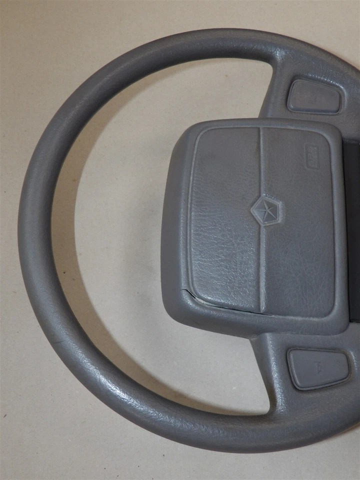 Volante Gris Dodge Shadow Plymouth Sundance 1991-1994 -ver descripción Foto 3 de 4