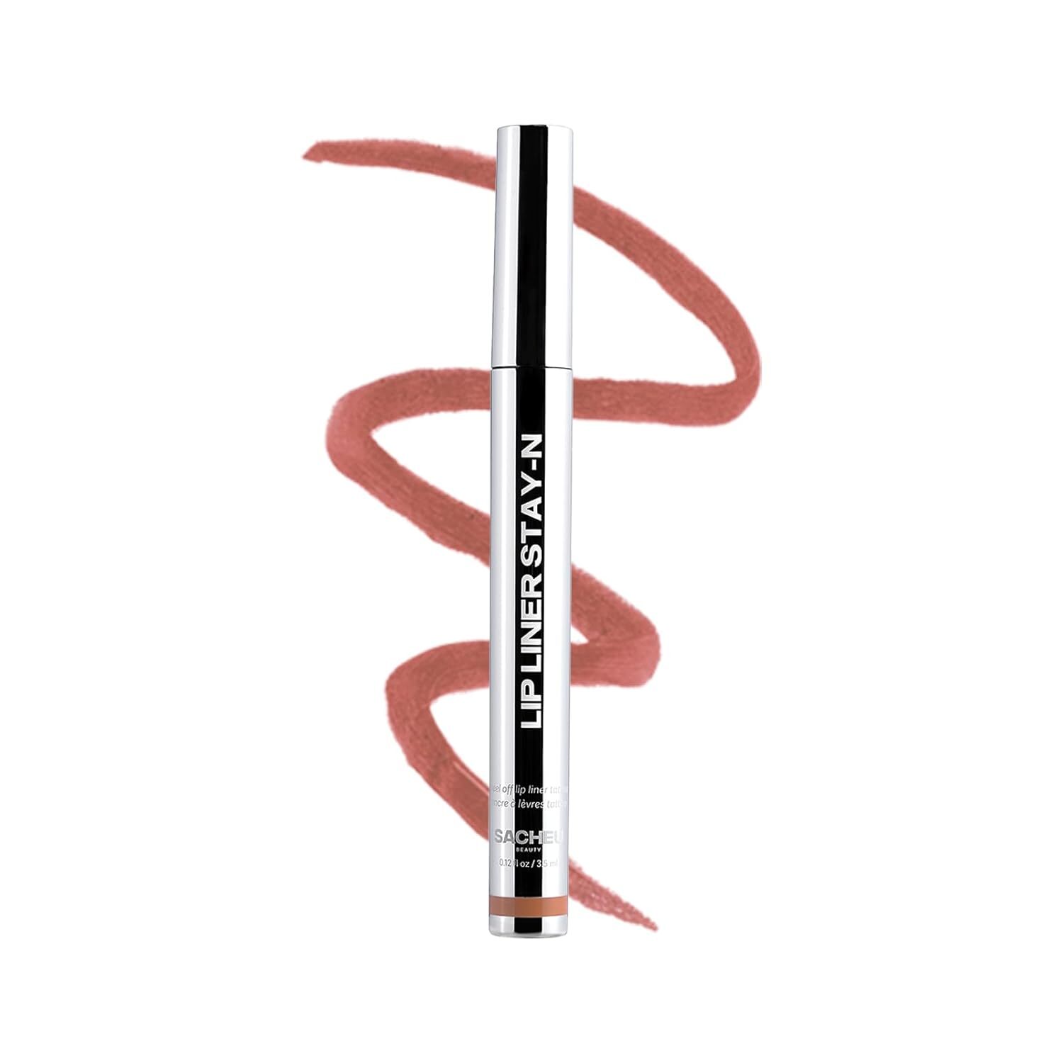 Sacheu Lip Liner Stay-N - Peel Off Lip Liner Tattoo, Peel Off Lip Stain, Long La