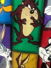 Looney Tunes Men  s Novelty Necktie Multicolor. Bugs Bunny Characters 200