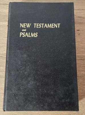 New Testament & Psalms King James Version Hardcover Bible By ABS | eBay