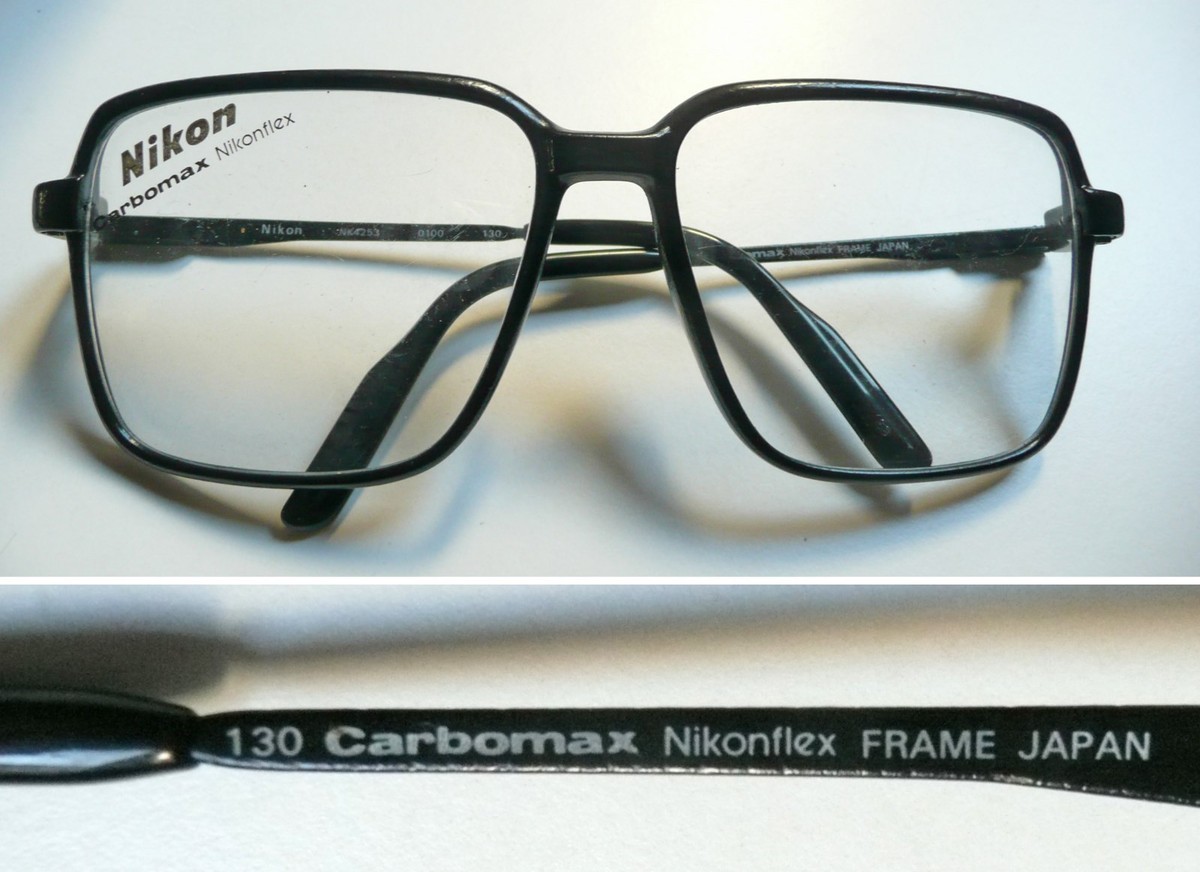 Nikon Carbomax Japan NK 4253 occhiali montatura vintage frame