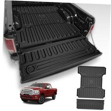 for 6.4FT Truck Bed Mat  Tailgate Mat Fit for 2009-2018 Ram 1500  2009-2025