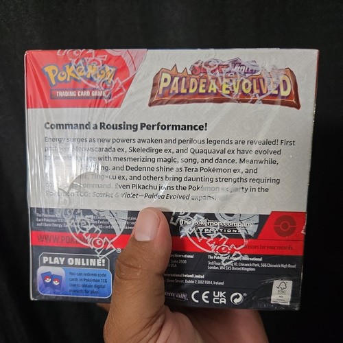 Pokémon TCG Sword & Shield Paldea Evolved Booster Box - Factory Sealed - New - Picture 3 of 9