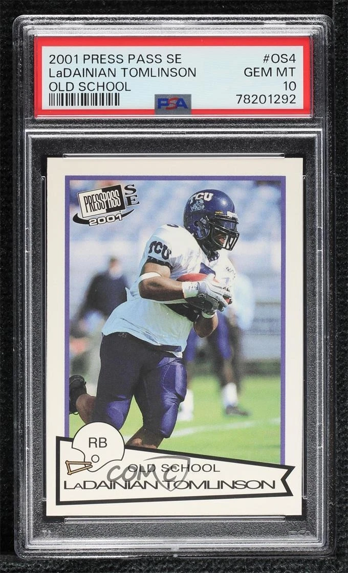 LaDainian Tomlinson Press Pass Se Old School #OS4 Old School