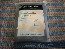 Shapermint Essentials -Women's All Day Every Day Scoop Neck Cami Black -3XL New.