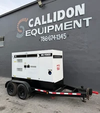 2019 70kVA Multiquip Whisperwatt DCA70SSIU4F Trailer Mounted Diesel Generator