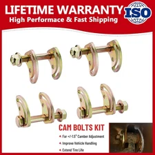 NEW 4pcs Cam Bolts Kit KR0026 Camber Kit For GMC Sierra 1500 1999-2018 2WD 4WD