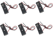 6 Pcs Battery Holder 12V 23A Battery Box Black Battery Case Holder Box