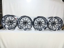 Set Of 4 Vision Wheels 20 X12 5x5 4.5bs Set Of 4 Vision Wheels 20 X12 5x5 4.5bs