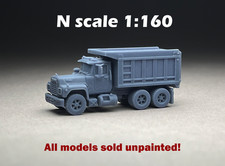 N Scale 1:160 Bulldog R Dump Twin axle conversion - UNPAINTED, NOT A TOY