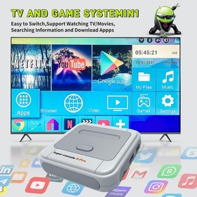 Super Console X Pro with 100000+ Games,TV & Game System in 1, Mini Retro Game...