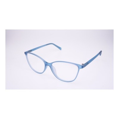 J.F.S. Bros Brille Herren Damen  Blau Cat Eye 502 055 Florence Kunststoff
