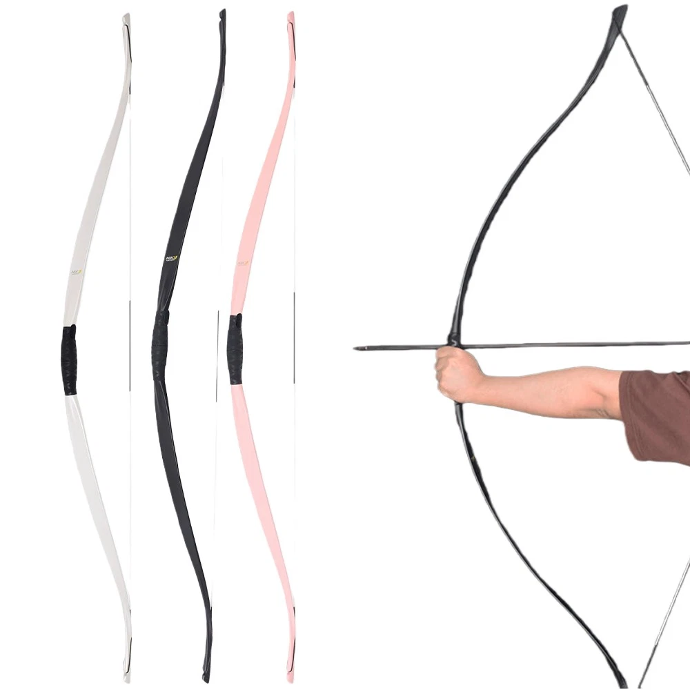59" Takedown Traditional Longbow Carbon 14-50lbs Archery Bow Hunting ET-16