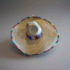 Vintage Large Genuine Handmade Mexican Sombrero Never Been Worn