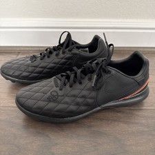 Nike Tiempo R10 Ronaldinho suola in erba da uomo 9,5 US 2017 AQ3822-007 MOLTO RARE!!!!