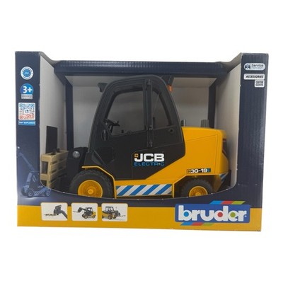 Bruder 02512 JCB Forklift Teletruk w/ Pallet - Quality Construction Toy