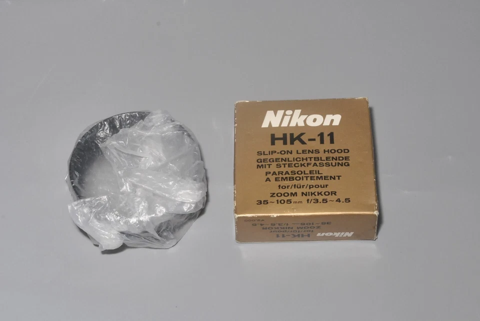 Exc+++* Nikon HK-11 Lens Hood Slip-On for Nikkor Zoom 3.5-4.5/35-105mm Boxed - Image 4 of 4