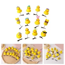 Carnival Party Flocking Duck Hairpin Animal Hair Clip Kids Dress Up Barrettes