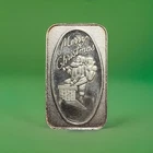 1 oz Silver Merry Christmas Art Bar #108