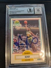 Shawn Kemp #179  (BGS 10) 1990-91 FLEER Beckett/Fanatics Witnessed Autograph