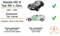 Lautsprecher Boxen Vorne Hifonics Titan TRX52 FüR Mazda MX-5 Typ Na 2X Tief-Mitt