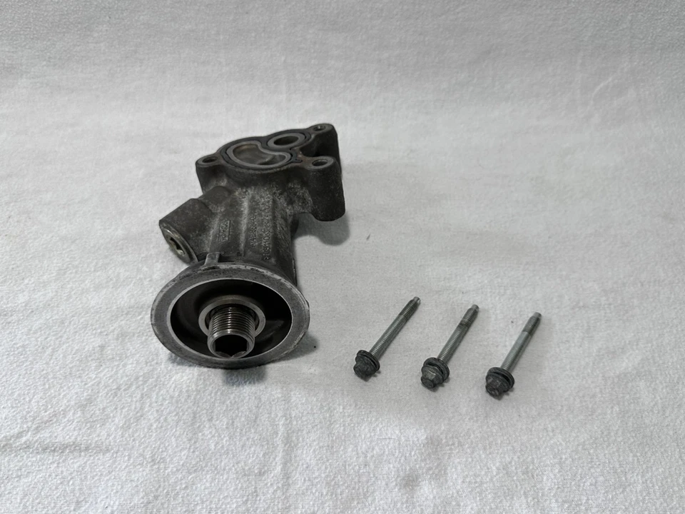 Carcaça do filtro de óleo do motor Lincoln MKZ 3,7L fabricante de equipamento original 2013 - 2016 - Imagem 2 de 4