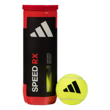 adidas Speed RX Padel Balls 3 Ball Tube Pressurised Performance Match Ball