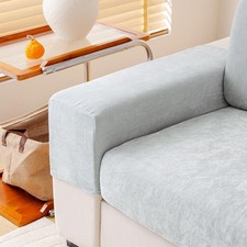 Chenille Sofa Armrest Covers, Soft Stretch Non-Slip Couch Arm Covers for Sofa...