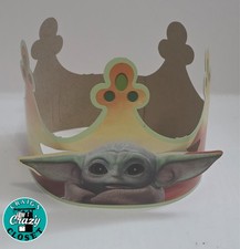 2026 Burger King Star Wars Grogu BK Crown Paper Crown New Collectible