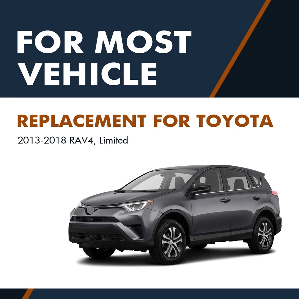 Pair of 2 Rear Left-Right Tailgate Power Lift Support for 2013-2018 Toyota RAV4 - Image 2 of 4