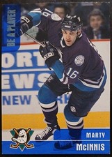 1999 - 2000 ITG Be A Player Marty McInnis Ducks #144 Hockey Card