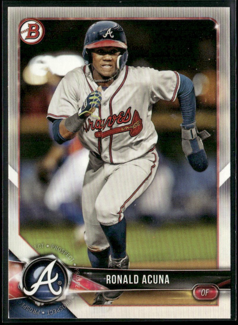 2018 Bowman #BP1 Ronald Acuna Prospects