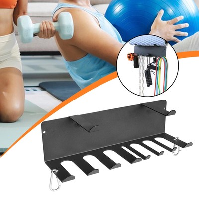 Home Gym Storage Rack Gym Rack für Gewichthebergürtel Foam Roller