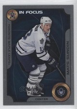 2000-01 Pacific Vanguard In Focus Mats Sundin #18 HOF 1s7