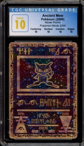 Pokemon Ancient Mew Movie 2000 Promo CGC 10 PERFECT