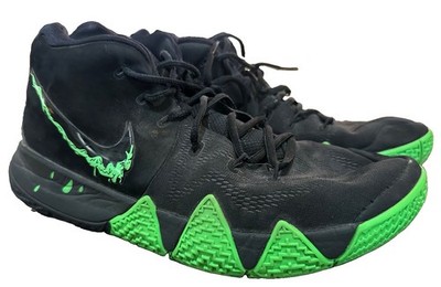 Nike Kyrie 4 Halloween 2018 Black Rage Green 943806-012 Mens Size 12 Rare