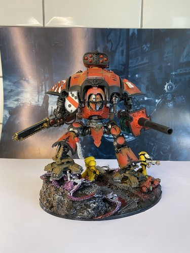 Warhammer 40k Imperial Knights Knight Questoris Well Painted & Based GW TW