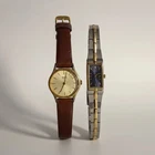 LOT OF TWO SEIKO VINTAGE WOMAN'S QZ WATCHES FOR PARTS