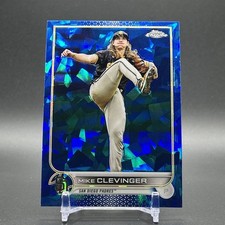2022 Topps Chrome Update Sapphire Edition #US186 Mike Clevinger - NM OR BETTER