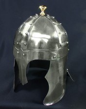 Normannen Wikinger Helm Nasal Ritterhelm Mittelalter LARP Rüstung  sca R10