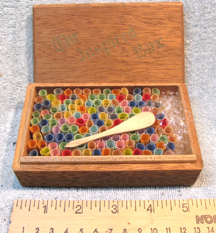 The Inspired Box Vintage Bible Verse Scriptures On Mini Scrolls