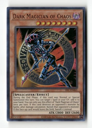 Dark Magician of Chaos (25th Anniversary Edition) IOC-EN065 LP Yu-Gi-Oh!