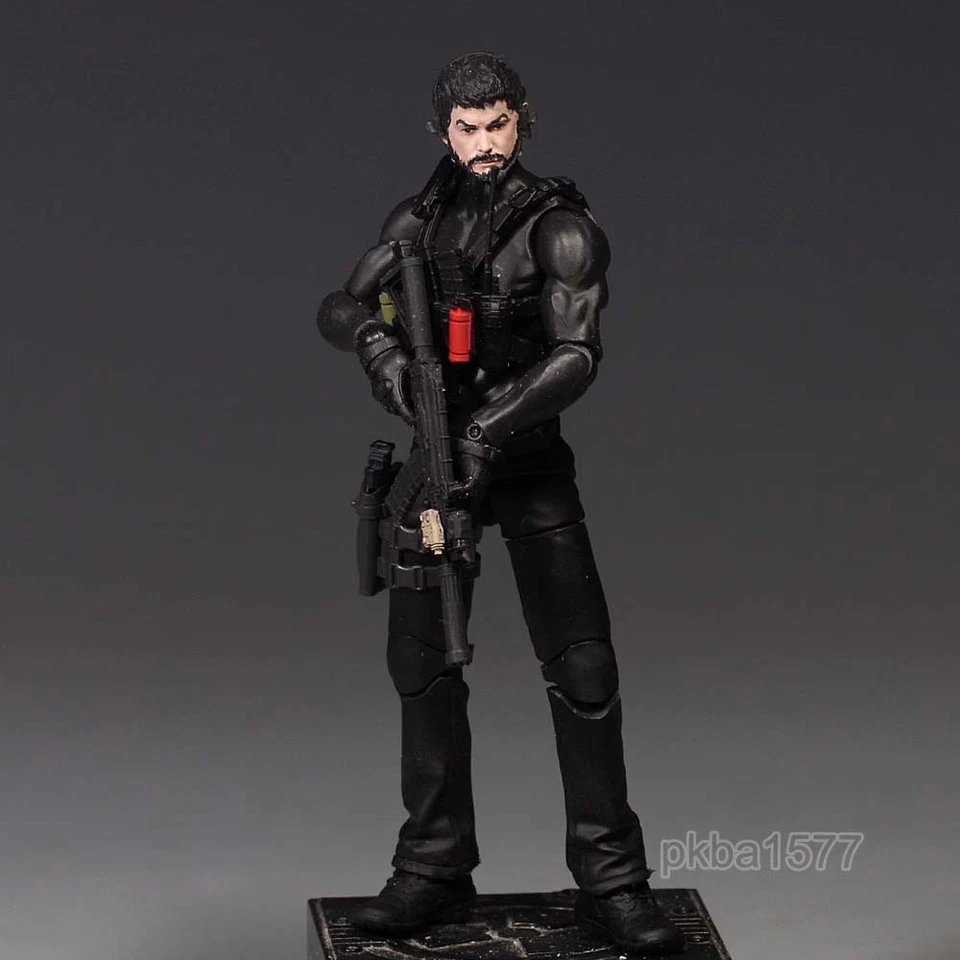 Pre-sale 1 Set Premium 1/18 Scale 3.75" Soldier Chris Aciton Figure Toy Gift - Image 4 of 4