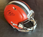 Odell Beckham Jr Signed Cleveland Browns Full-Size Football Helmet (JSA) — photo 2