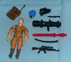 vintage oriignal GI G.I. Joe gijoe RED STAR with accessories FREE SHIP